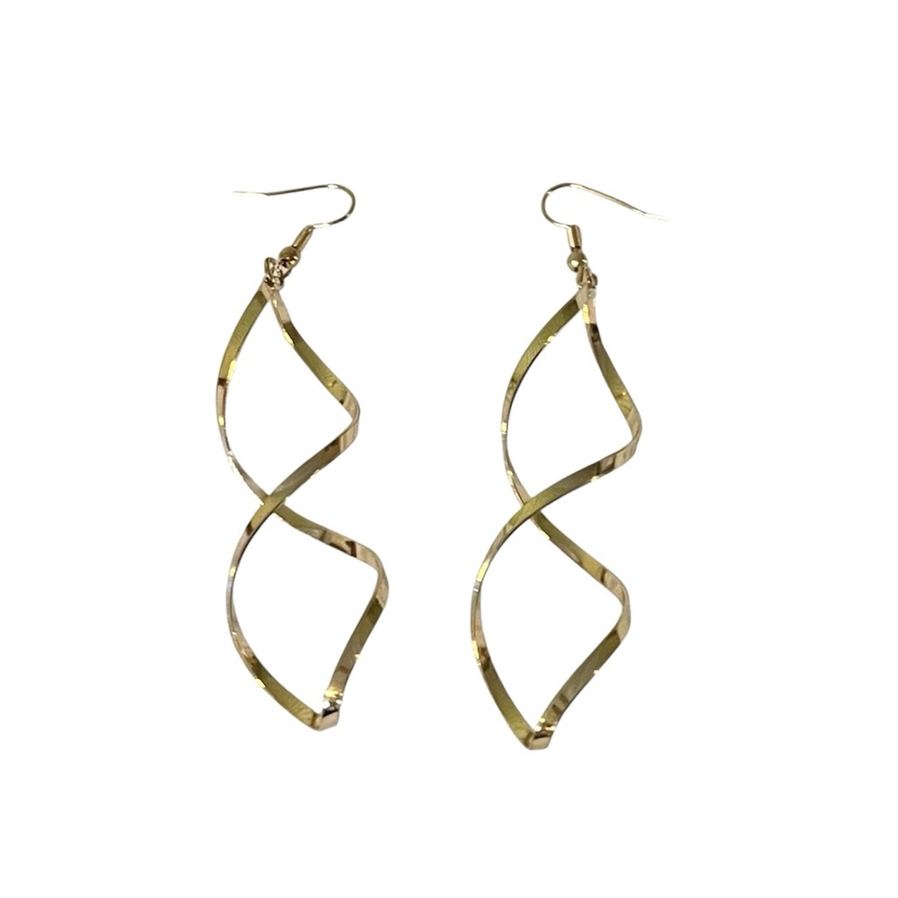 Ladies Gold Pierced Earrings